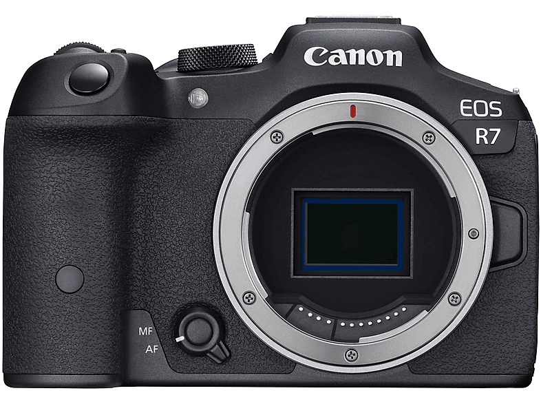 CANON EOS R7 — Cámara EVIL, Negro, 34,4 megapixel, CMOS-Backlight, 3840 x 2160 píxeles