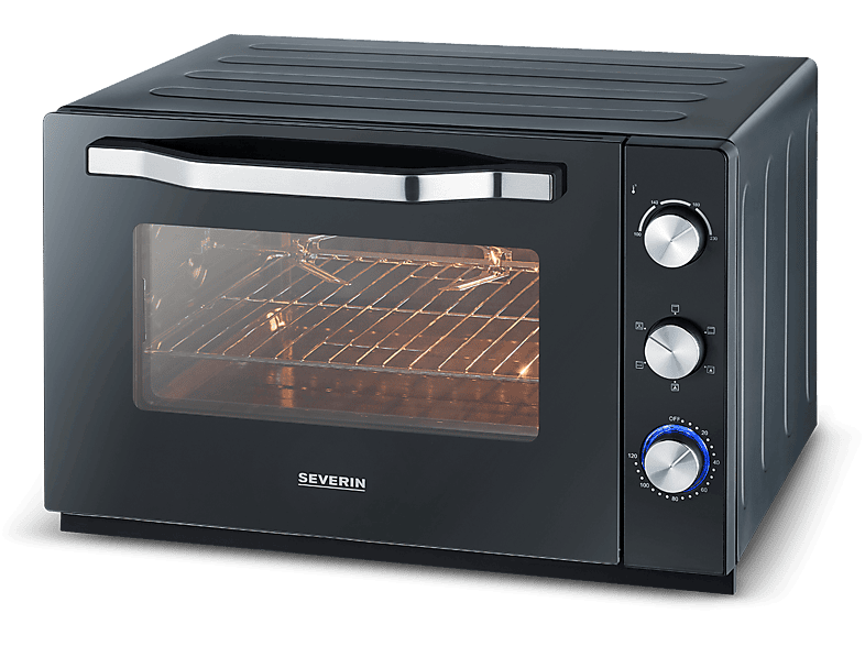 SEVERIN TO 2073 — Horno de sobremesa, 2200 W, 60 l, negro