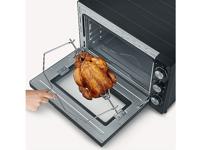 SEVERIN TO 2073 — Horno de sobremesa, 2200 W, 60 l, negro, vista 5