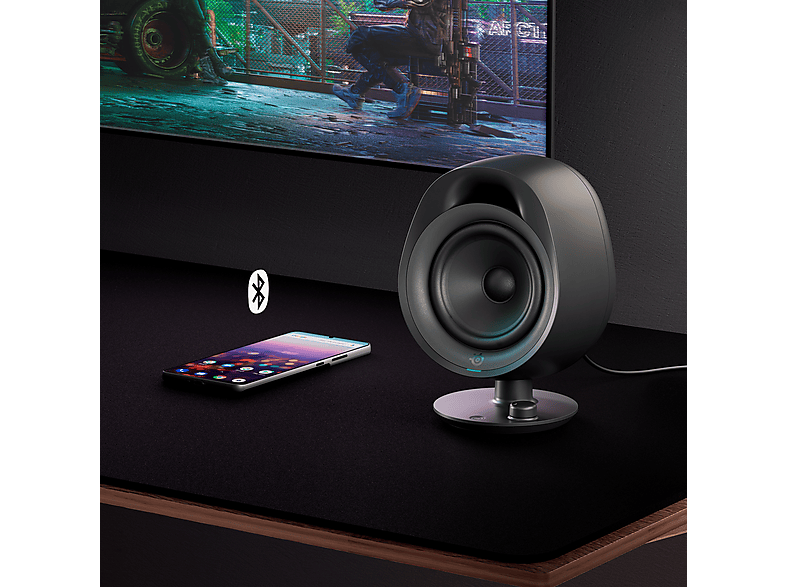 STEELSERIES 1591 — Altavoz inalámbrico, Bluetooth, Negro, vista 6