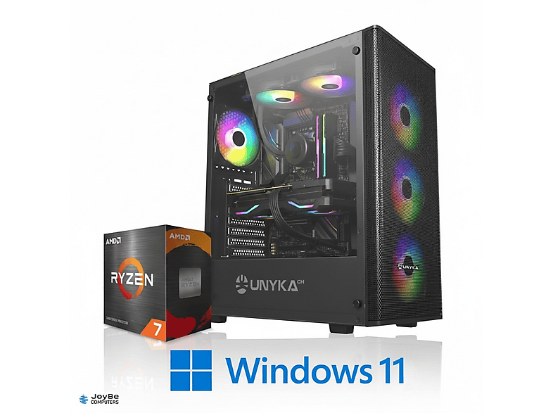 JOYBE COMPUTERS Predator 5700G — PC Gaming Avanzado, 32 GB RAM, 1 TB SSD, AMD Ryzen™ 7 5700G, Radeon™ RX Vega 8, vista 2