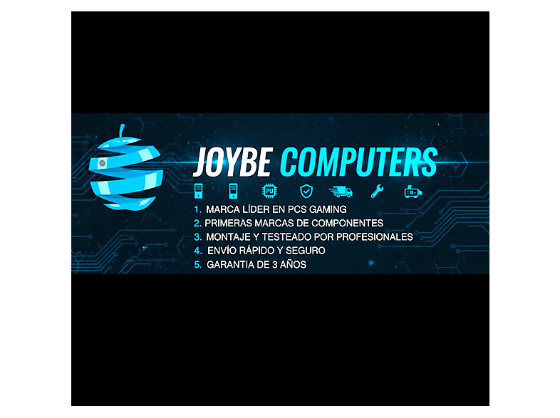 JOYBE COMPUTERS Predator 5700G — PC Gaming Avanzado, 32 GB RAM, 1 TB SSD, AMD Ryzen™ 7 5700G, Radeon™ RX Vega 8, vista 6