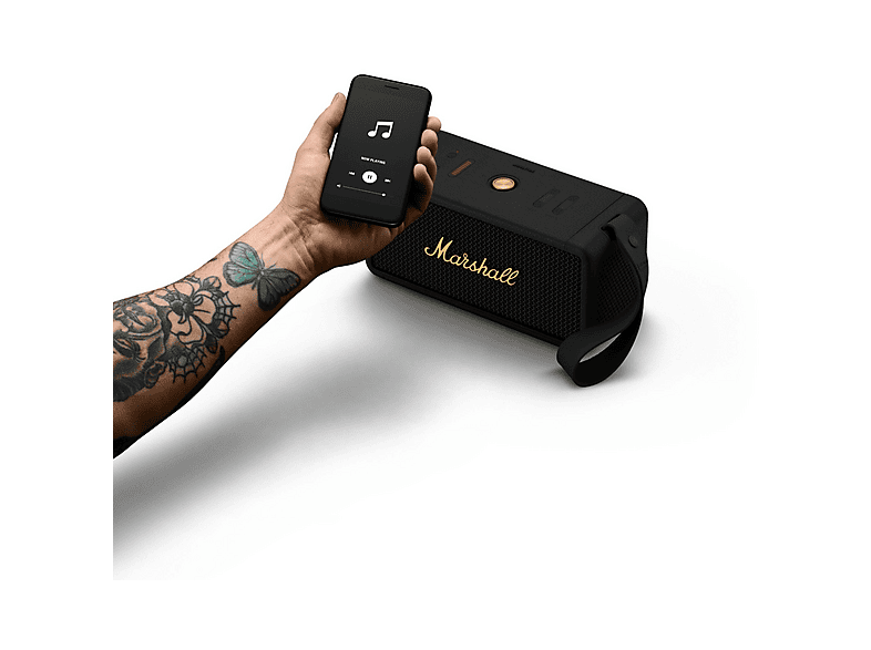 MARSHALL MIDDLETON BLACK & BRASS — Altavoz inalámbrico, 60 W, Bluetooth, Negro, 20 h, vista 7