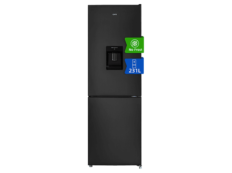 CHIQ FBM228NE4DE — Frigorífico combi, Deposito Agua 2L, Altura 170 cm, No Frost Total, No Frost