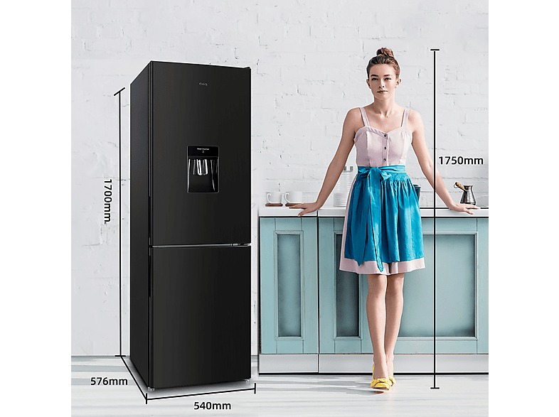 CHIQ FBM228NE4DE — Frigorífico combi, Deposito Agua 2L, Altura 170 cm, No Frost Total, No Frost, vista 6