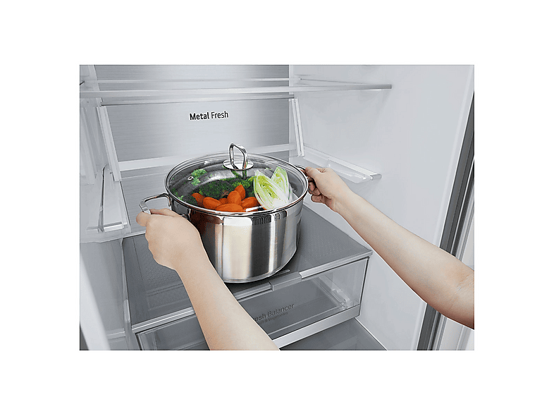 LG GBB72MBUBN — Frigorífico combi, Altura 2030 mm, No Frost, No frost, Capacidad 384 l, vista 6