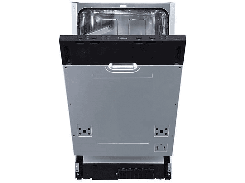 MIDEA MID45S120-ES — Lavavajillas integrable 45 cm, 10 servicios, 4 programas, 44,8 cm, Sin panelar
