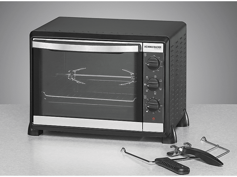 ROMMELSBACHER BG 1550 — Mini horno, Negro, 30 l, vista 2