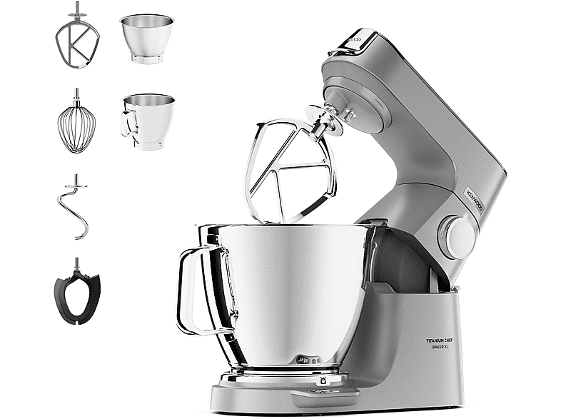 KENWOOD KVL85.004SI — Robot de cocina, 1200 W, Inox, 7 l