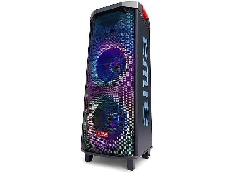 AIWA KBTUS-710 Black / Altavoz para fiestas & karaoke AIWA — Altavoz de gran potencia, Negro