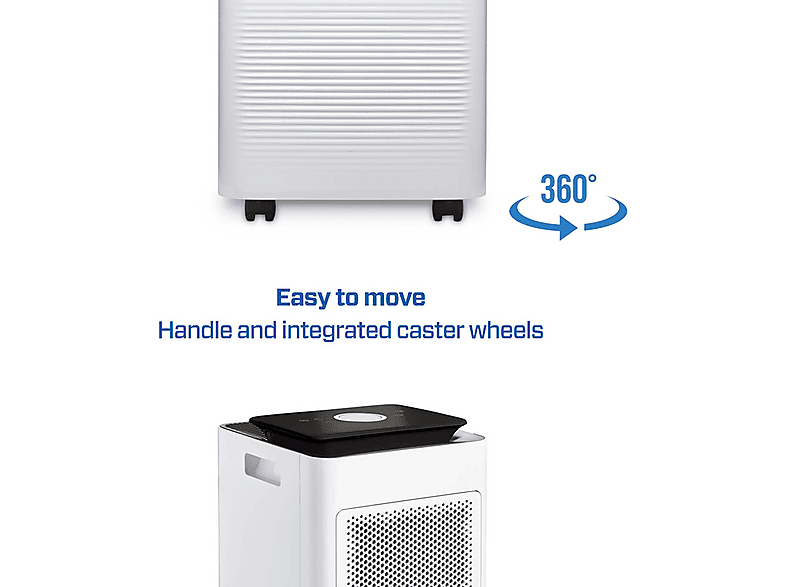 CLEAN AIR OPTIMA CA-704 Smart — Deshumidificador, 40 m², Blanco, 3 l, vista 6