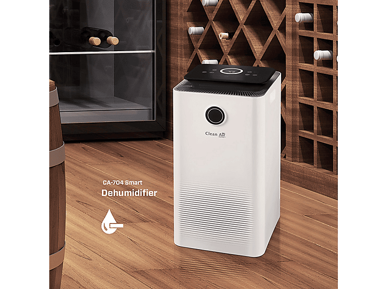 CLEAN AIR OPTIMA CA-704 Smart — Deshumidificador, 40 m², Blanco, 3 l, vista 7