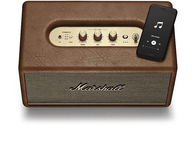 MARSHALL 1006080 — Altavoz inalámbrico, 80 W, Bluetooth, Marrón, vista 2