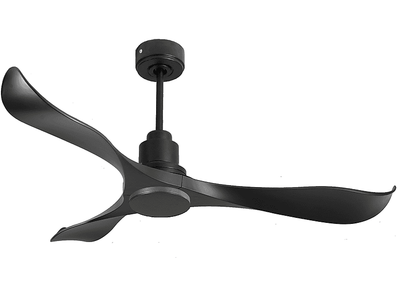 PURLINE UtilaD132C0464562 — Ventilador de techo, 6 velocidades, Negro