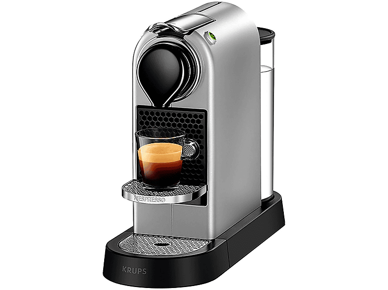 KRUPS XN741B CITIZ SILVER EU OR — Cafetera de cápsulas, 1260 W, Plata, 19 bar