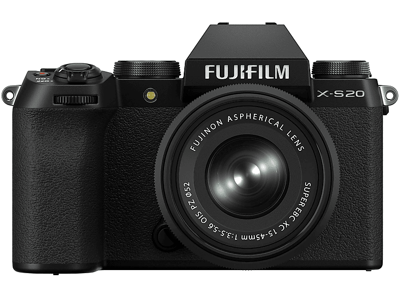 FUJIFILM X-S20 Kit XC — Cámara EVIL, Negro, 26,1 megapixel, X-Trans CMOS, 1920 x 1080 píxeles
