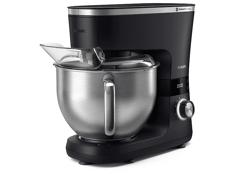 PHILIPS HR7962/01 — Robot de cocina, 1000 W, Negro, 5,5 l