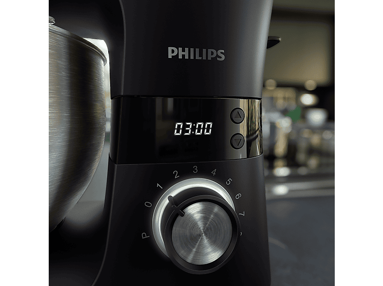 PHILIPS HR7962/01 — Robot de cocina, 1000 W, Negro, 5,5 l, vista 6