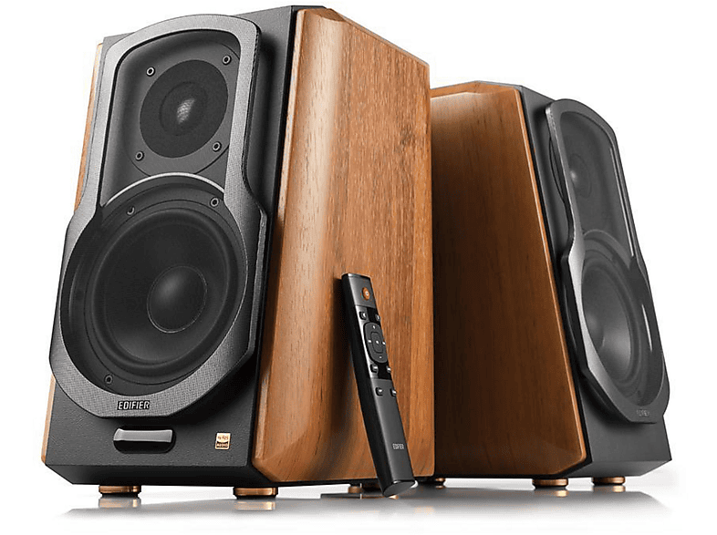 EDIFIER S1000MKII — Altavoces para PC, 120 W, Bluetooth, Brown, 2 canales