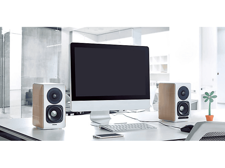 EDIFIER S880DB — Altavoces para PC, Bluetooth, Blanco, 2 canales, vista 7