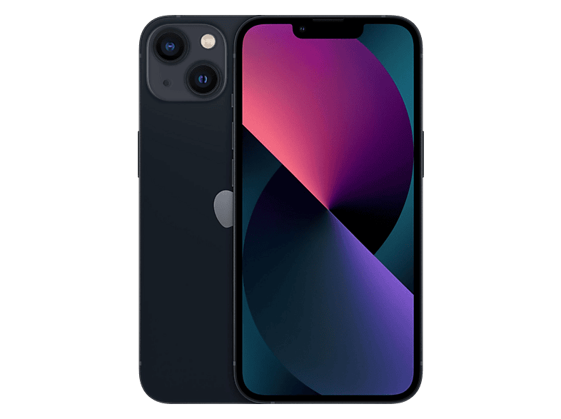 APPLE iPhone 13 — Smartphone, Black, 128 GB, 4 GB RAM, Processor