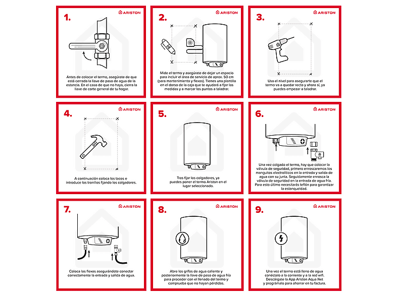 ARISTON — Termo Eléctrico, Blanco, FLECK BON 75 ARISTON, 75 l, vista 7
