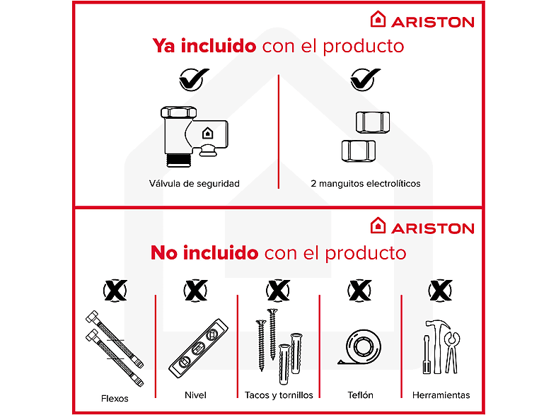 ARISTON — Termo Eléctrico, Blanco, FLECK BON 75 ARISTON, 75 l, vista 8