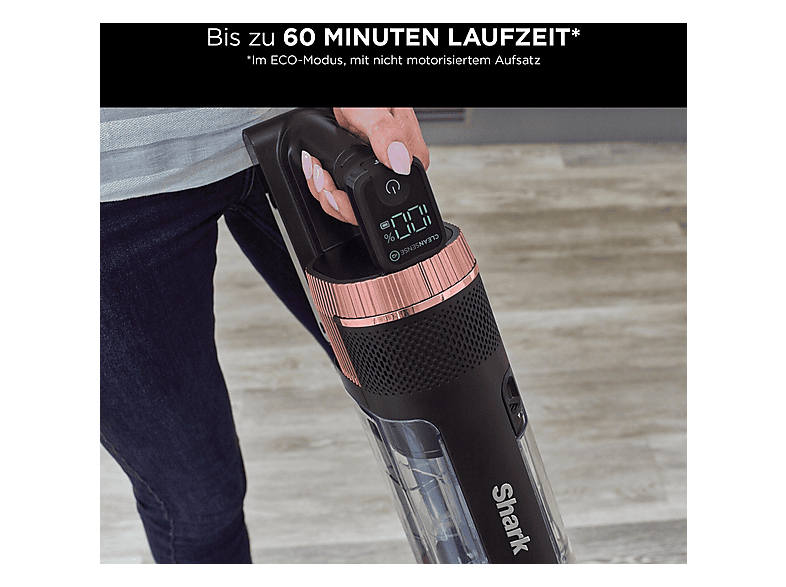 SHARK AKLBB1736116905 — Aspirador escoba, 80 W, Potencia de succión 130 W, Negro, Depósito 0,7 l, vista 9