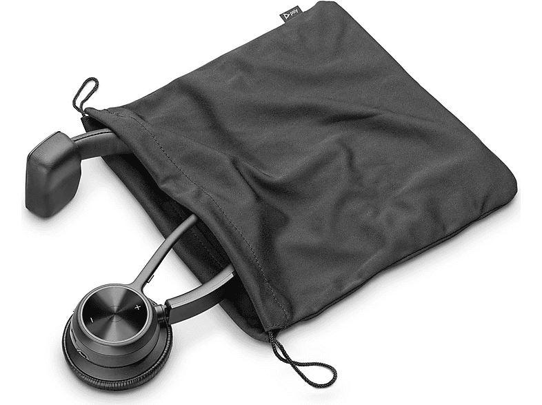 POLY — Auriculares inalámbricos, Circumaurales, Bluetooth, Negro, 218474-02 POLY, vista 2