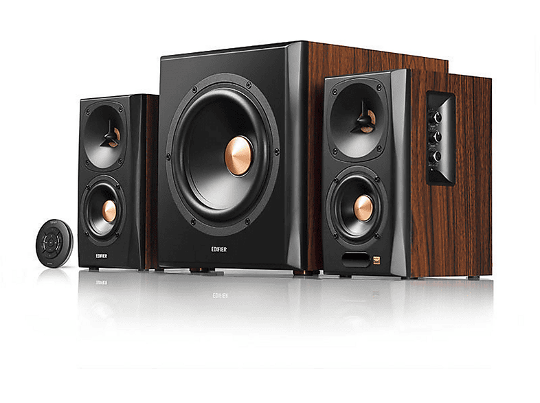 EDIFIER S360DB — Altavoces Hifi Estéreo, 150 W, Bluetooth, 2 canales, Dark Brown