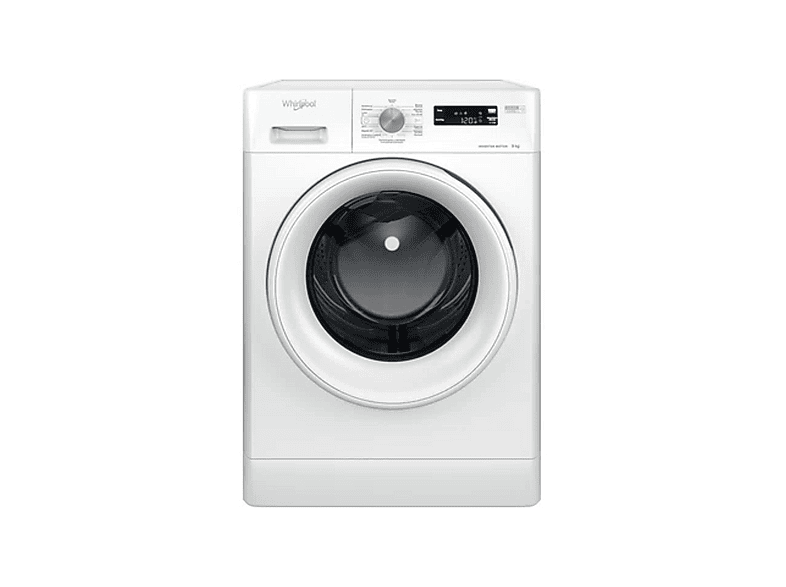WHIRLPOOL S7606282 — Lavadora carga frontal, 9 kg, 13 programas, Blanco, 1200 rpm, vista 2