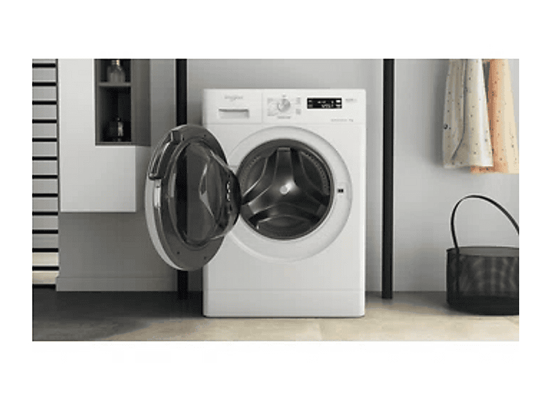 WHIRLPOOL S7606282 — Lavadora carga frontal, 9 kg, 13 programas, Blanco, 1200 rpm, vista 7