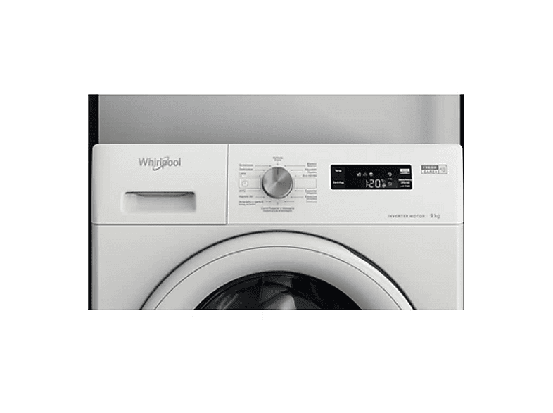 WHIRLPOOL S7606282 — Lavadora carga frontal, 9 kg, 13 programas, Blanco, 1200 rpm, vista 8