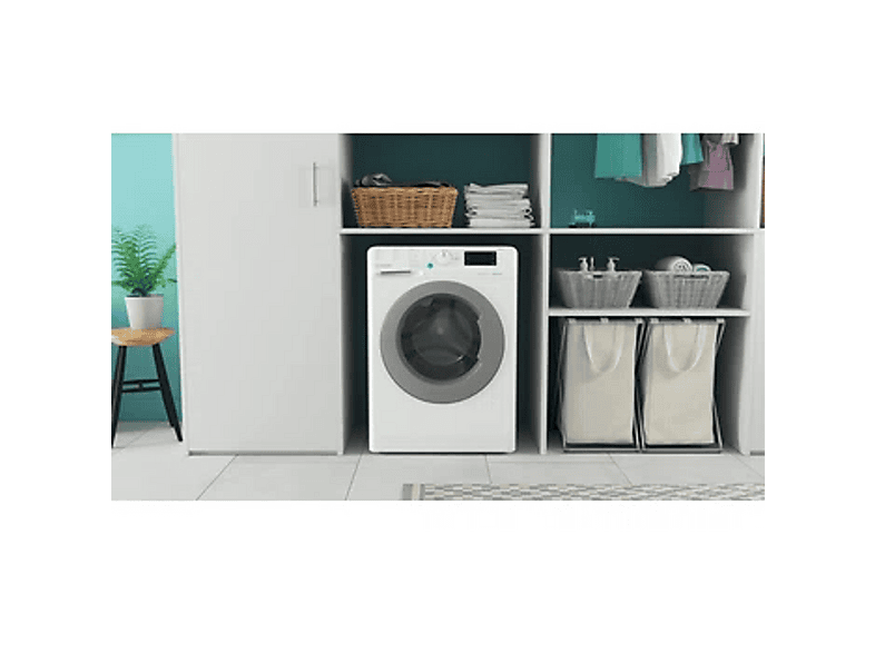 INDESIT BWE101496XWSSPTN — Lavadora carga frontal, 10 kg, 40 programas, Blanco, vista 6