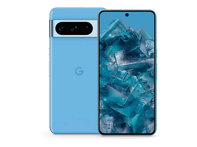 GOOGLE PIXEL 8 PRO 6.2P/5G/8N/12+128GB/BL — Smartphone, Porcelana, 12 GB RAM, 120 Hz, 5,050 mAh