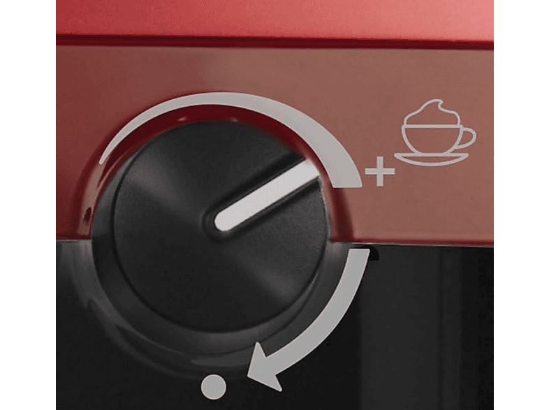 BREVILLE VCF046X - PRIMA LATTE I — Cafetera express, 1050 W, Rojo, 15 bar, 1 tazas, vista 5