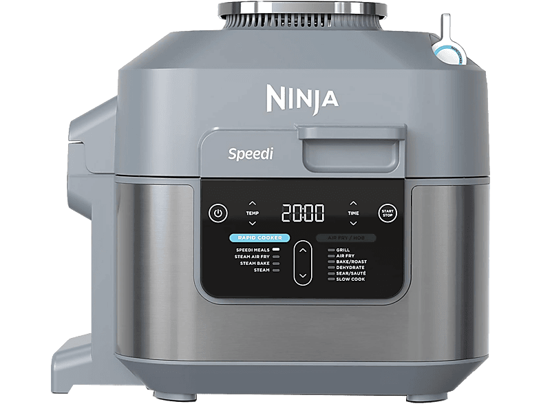 NINJA ON400EU OLLA RAPID MULTIF FREIAIR 5.7L — Robot de cocina, 1760 W, Gris