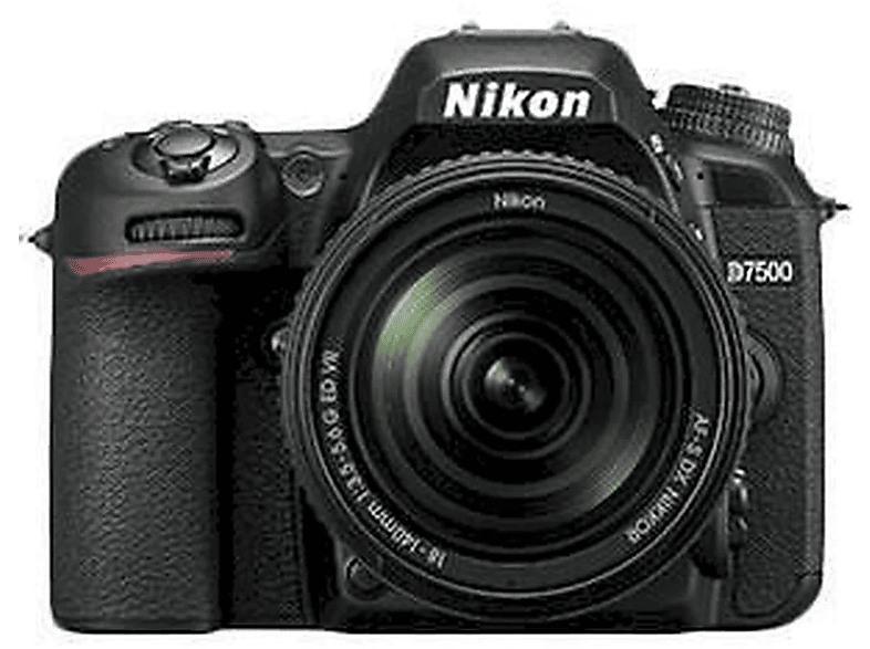 NIKON D7500 — Cámara digital, Multicolor, 18 megapixel, 4K 3840p