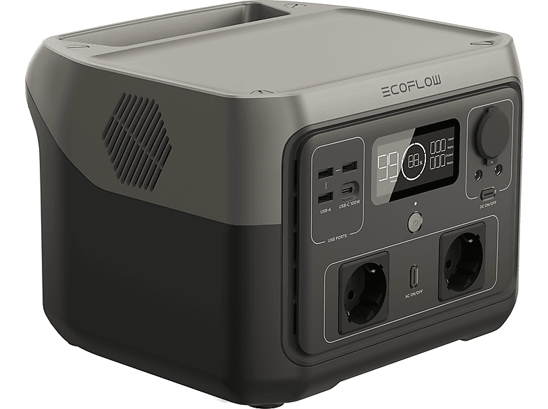 ECOFLOW RIVER 2 MAX ESTACION ENERGIA PORTATIL — Powerstation, 2022, vista 6
