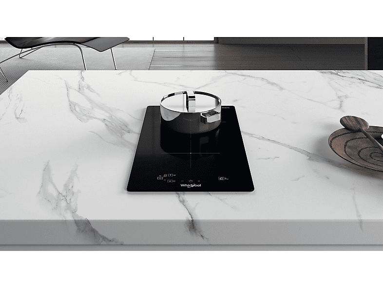 WHIRLPOOL WS Q0530 NE — Placa de inducción, 284 mm, Negro, 2 zonas, vista 7
