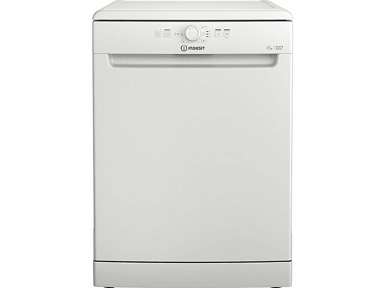 INDESIT 8050147662762 — Lavavajillas libre instalación 60 cm, 14 servicios, 6 programas, 60,0 cm, Inox, vista 2