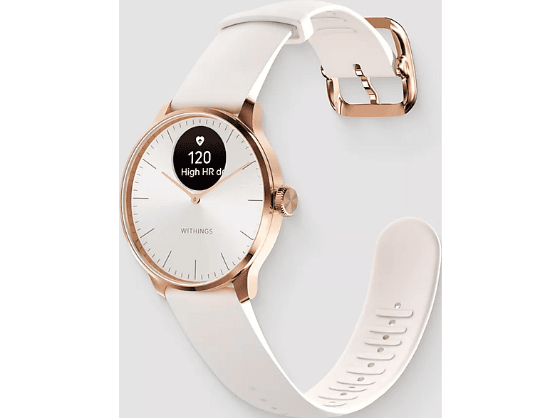 WITHINGS ScanWatch Light — Smartwatch, Oro, Acero inoxidable, vista 2