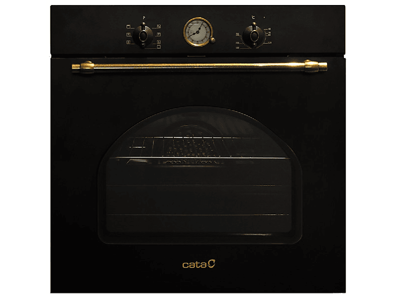 CATA 07035409 — Horno multifunción, Integrable, Hidrolítica, 59,6 cm, Negro