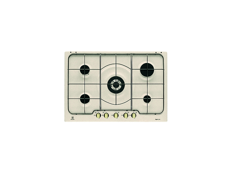 ELECTROLUX 7332543398058 — Placa de gas, 74 cm, Arena, 5 zonas