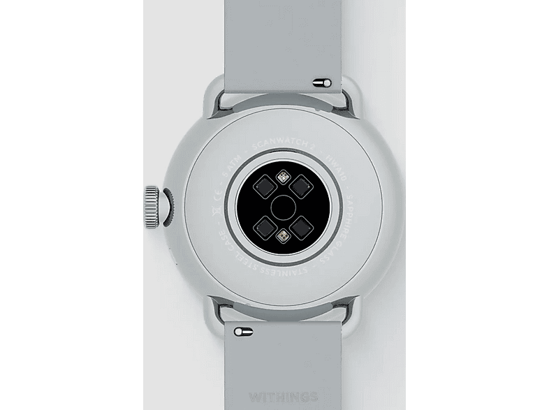 WITHINGS 56837 — Smartwatch, Blanco, Acero inoxidable, vista 3