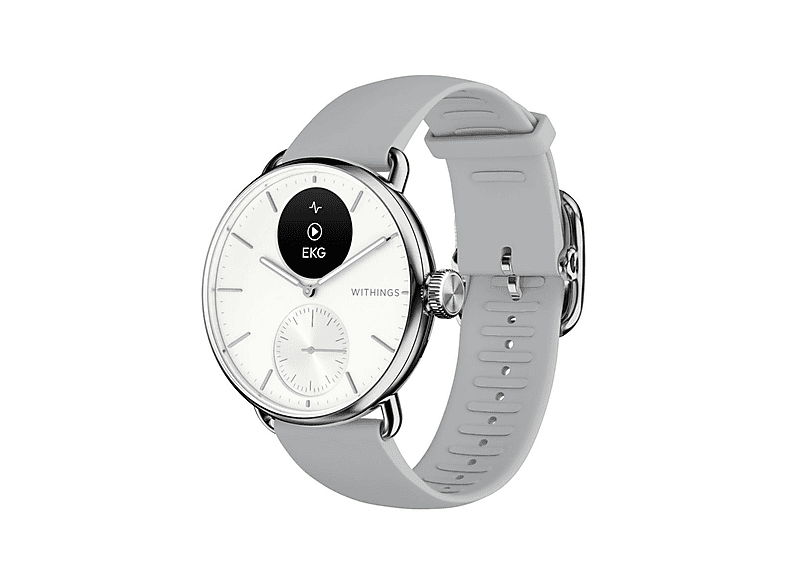 WITHINGS 56837 — Smartwatch, Blanco, Acero inoxidable, vista 5