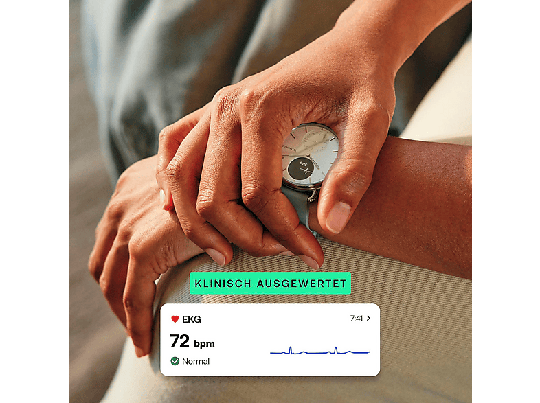 WITHINGS 56837 — Smartwatch, Blanco, Acero inoxidable, vista 8