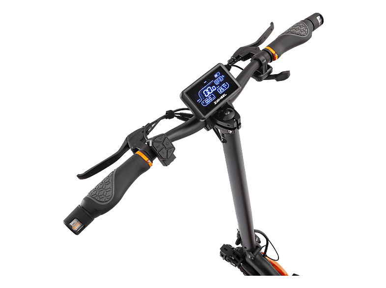 ZWHEEL Zcougar Plus — Patinete eléctrico, Pot. máx. 1600 W, Carga máx. 120 kg, 20000 mAh, Negro, vista 8
