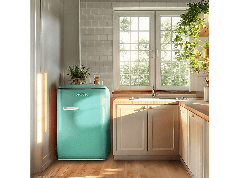 CECOTEC Bolero CoolMarket TT Origin 110 — Nevera pequeña, Altura 97,3 cm, Verde, vista 5