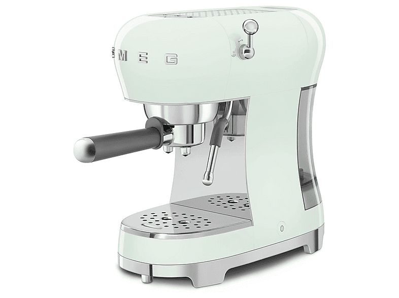 SMEG ECF02PGEU AZUL — Cafetera express, 1350 W, Inox, 15 bar, 2 tazas, vista 5